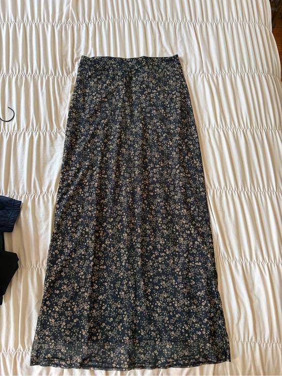 Urban Outfitters Dresses & Skirts - Urban Outfitters Black Floral Maxi Skirt